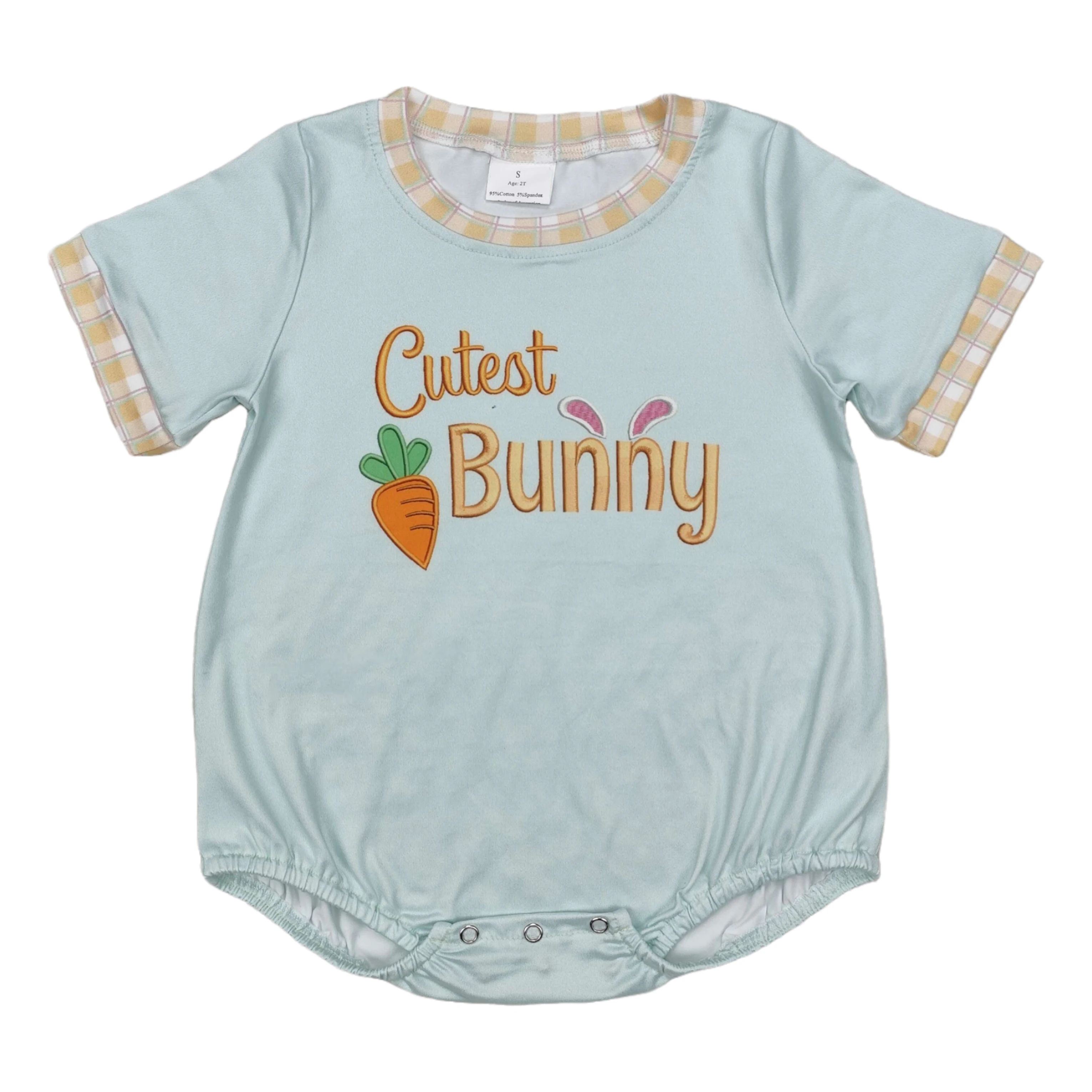 Wholesale Newborn Easter Romper Children Kids Toddler Short Sleeves Carrots Bubbles Baby Boy One-piece Bodysuit Jumpsuit Clothes
Wholesale Newborn Easter Romper Children Kids Toddler Short Sleeves Carrots Bubbles Baby Boy One-piece Bodysuit Jumpsuit Clothes