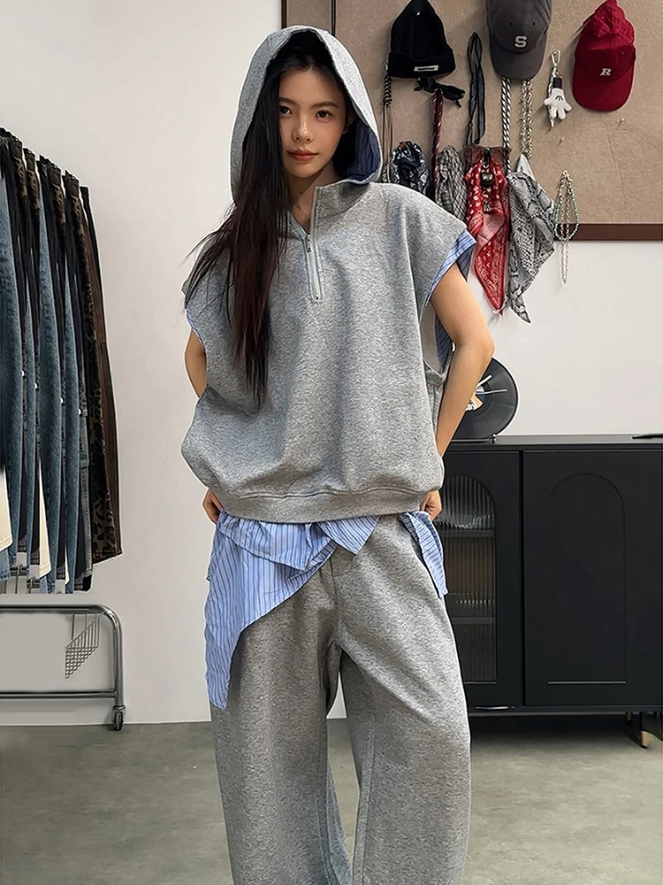 Стильный повседневный комплект из рубашки и толстовки для мужчин, длинные брюки из полиэфирного волокна, летняя модная одежда для подростков.
Стильный повседневный комплект из рубашки и толстовки для мужчин, длинные брюки из полиэфирного волокна, летняя модная одежда для подростков.