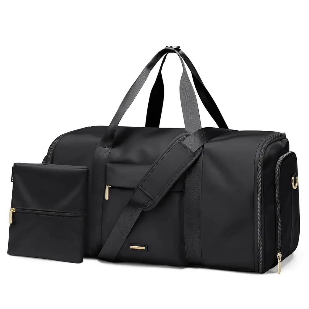 Convertible 2-in-1 Garment Bags for Travel,Women Men Carry On Garment Duffle Bag With Shoe Compartment,Hanging Suit bag,48L,B
Convertible 2-in-1 Garment Bags for Travel,Women Men Carry On Garment Duffle Bag With Shoe Compartment,Hanging Suit bag,48L,B