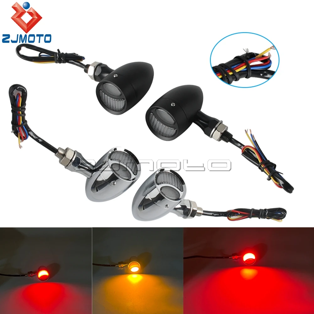 Motrocycle 12V Turn Signal Indicator Lamp Tail Light For Street Standard Custom Bike Cruiser Bobber Chopper Cafe Flasherlights
Motrocycle 12V Turn Signal Indicator Lamp Tail Light For Street Standard Custom Bike Cruiser Bobber Chopper Cafe Flasherlights