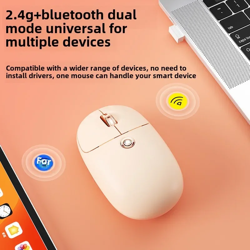 Двухрежимная беспроводная Bluetooth-мышь Cat Claw с бесшумной зарядкой, офисный фаблет, мобильный телефон, ноутбук, универсальный
Двухрежимная беспроводная Bluetooth-мышь Cat Claw с бесшумной зарядкой, офисный фаблет, мобильный телефон, ноутбук, универсальный