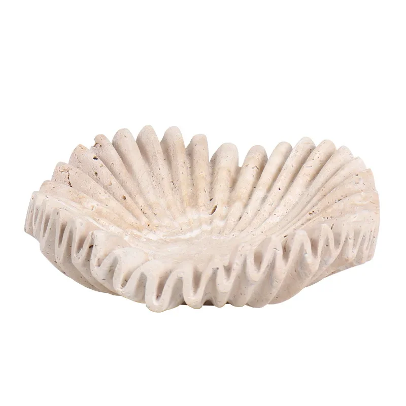 Modern wabi-sabi art wavy wrinkled marble fruit plate
Modern wabi-sabi art wavy wrinkled marble fruit plate