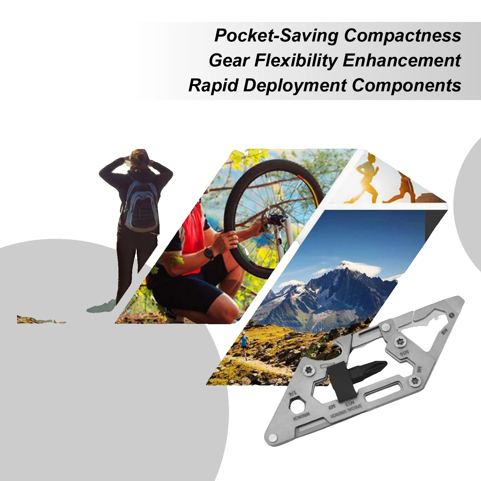 Multi Tool Carabiner Stainless Steel Utility Clips Tool Portable Carabiner For Survival Camping Hiking Outdoor Climbing Fishing
Multi Tool Carabiner Stainless Steel Utility Clips Tool Portable Carabiner For Survival Camping Hiking Outdoor Climbing Fishing