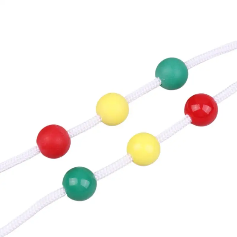 1pc Sports Eye Sight Train Three Beads Brock String Vision Convergence Insufficiency Training Tool Target Pointing Practice
1pc Sports Eye Sight Train Three Beads Brock String Vision Convergence Insufficiency Training Tool Target Pointing Practice