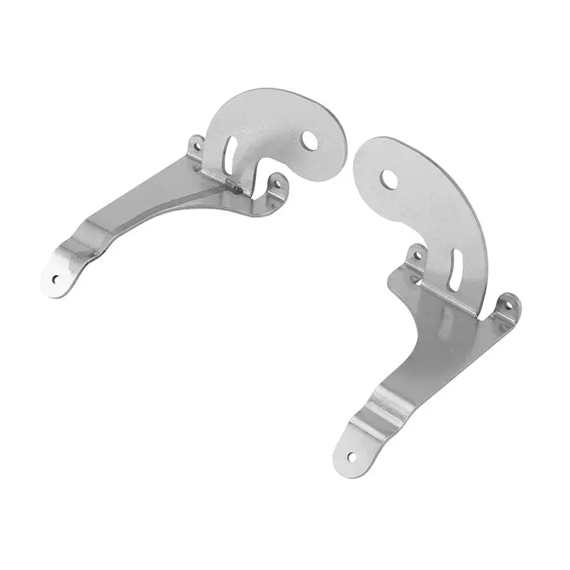 Stainless Steel Car Front Grille Spot Light Fixing Bracket For-BMW Mini R50 R52 R53 2001-2007-A61E