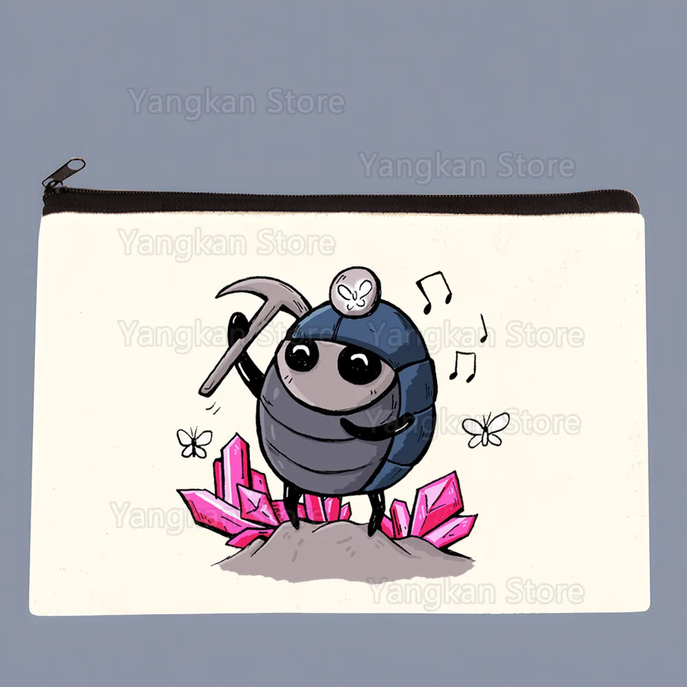 Холщовые косметички Hollow Knight, сумки на молнии, пеналы, пустые сумки для творчества, косметички для путешествий
Холщовые косметички Hollow Knight, сумки на молнии, пеналы, пустые сумки для творчества, косметички для путешествий