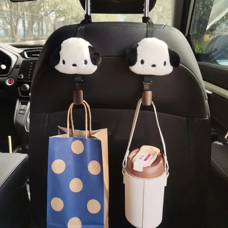 Sanrio Melody Car Seat Back Plush Hook Car Cartoon Cinnamon Dog Pacha Pudding Dog Multi-function Storage Hook Decoration
Sanrio Melody Car Seat Back Plush Hook Car Cartoon Cinnamon Dog Pacha Pudding Dog Multi-function Storage Hook Decoration