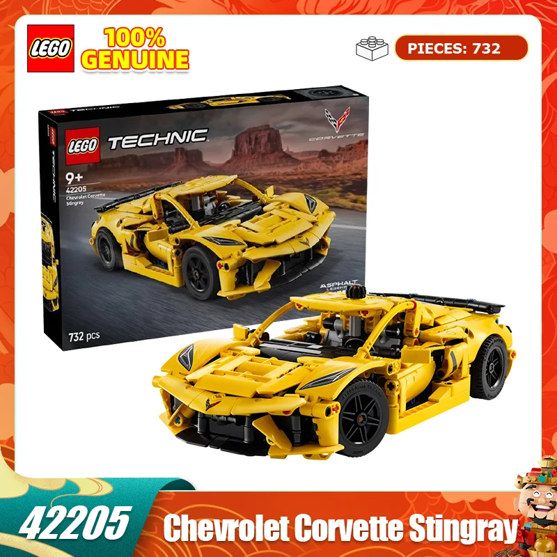 Механические строительные блоки LEGO 42205 Chevrolet Corvette, игрушка для сборки для мальчиков и детей, подарок на день рождения
Механические строительные блоки LEGO 42205 Chevrolet Corvette, игрушка для сборки для мальчиков и детей, подарок на день рождения