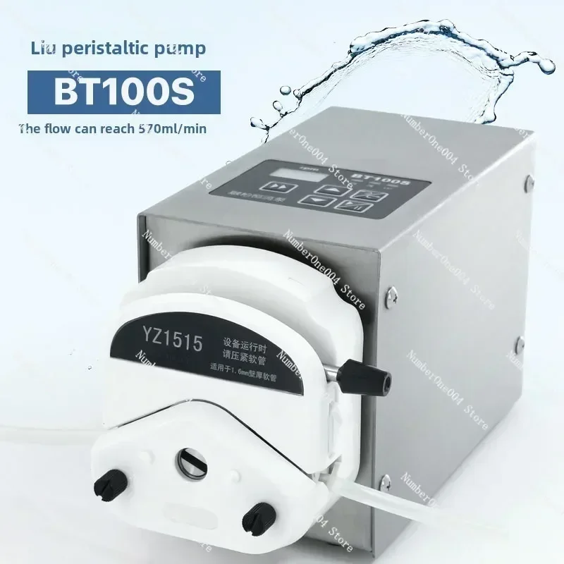 BT100S Speed Regulated Pump Small Digital Display Laboratory Silicone Tube Peristaltic Pump Head
BT100S Speed Regulated Pump Small Digital Display Laboratory Silicone Tube Peristaltic Pump Head