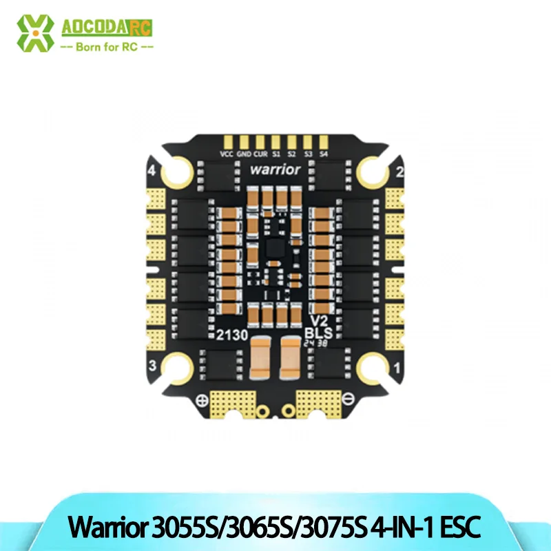 Aocoda-RC Warrior 3055S/3065S/3075S 55A/65A/75A 4-IN-1 ESC For FPV RC Drone
Aocoda-RC Warrior 3055S/3065S/3075S 55A/65A/75A 4-IN-1 ESC For FPV RC Drone