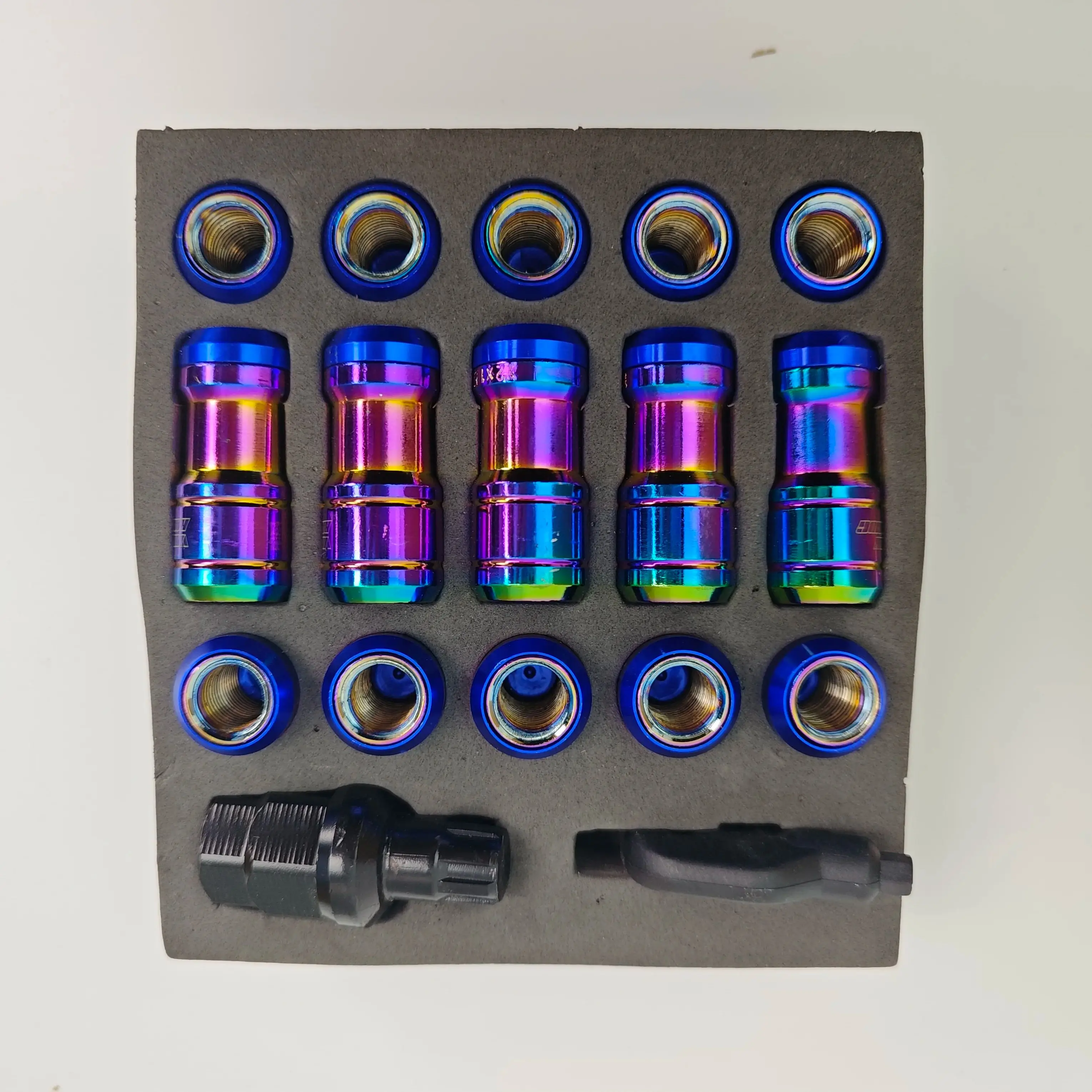 Tiypeor Chrome Universal Color-plated Nut Sets of Auto Parts Racing Car Wheel Hub Cap Screw Inner Nut Modification 
Tiypeor Chrome Universal Color-plated Nut Sets of Auto Parts Racing Car Wheel Hub Cap Screw Inner Nut Modification