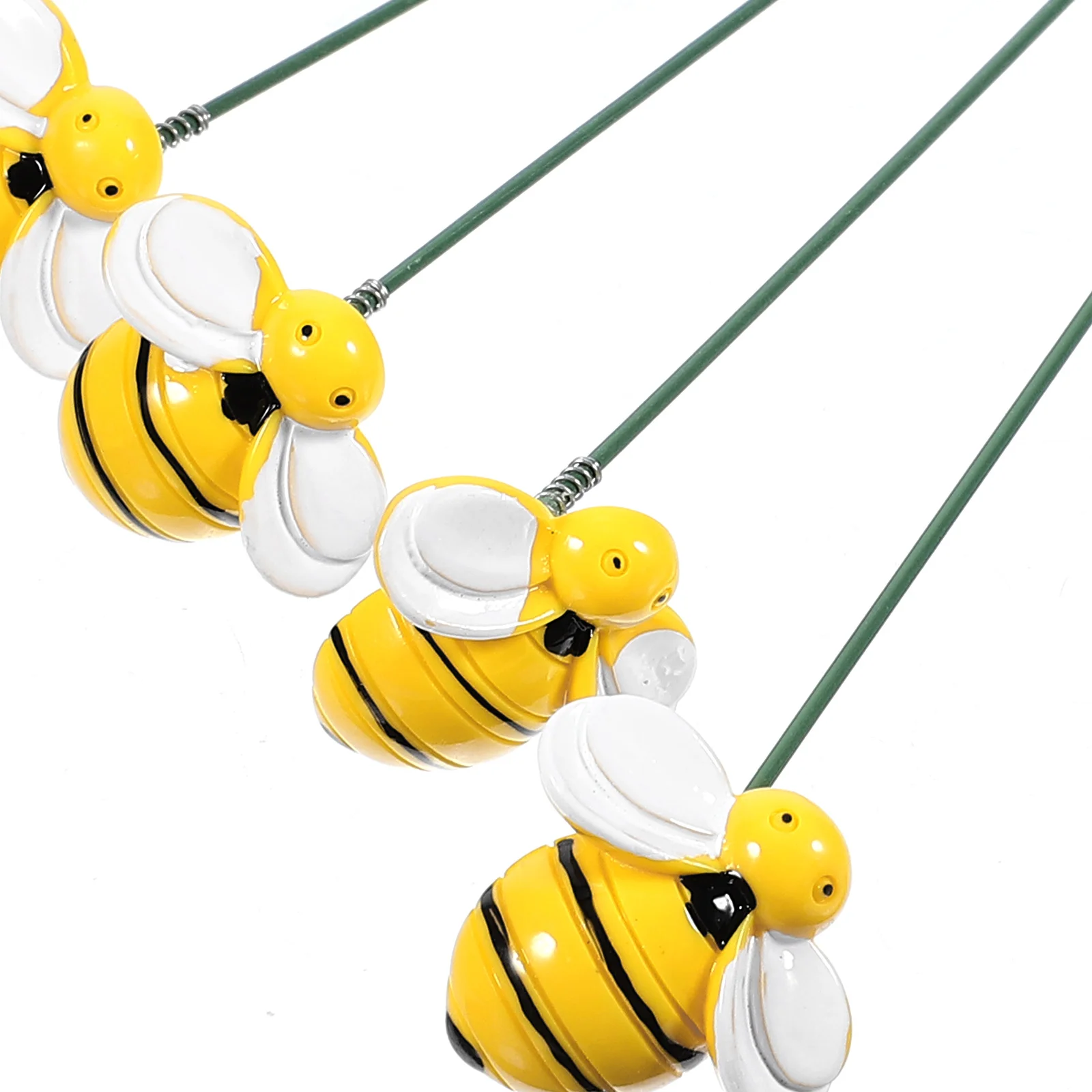 10Pcs Charming Bee Ornaments Garden Stake Decor Adorable Planter Accessories for Yard
10Pcs Charming Bee Ornaments Garden Stake Decor Adorable Planter Accessories for Yard