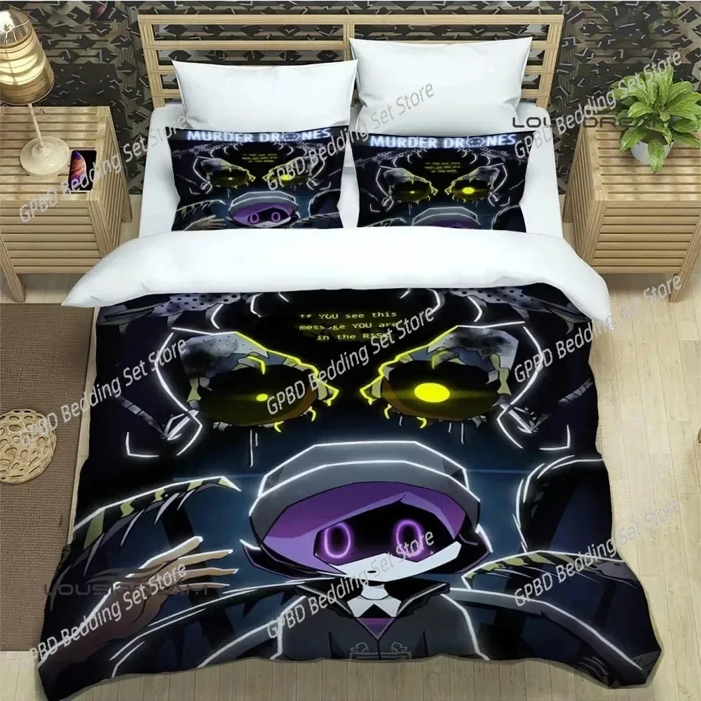 3D Print Murder-Drones Cartoon Bedding Set Bedroom Soft Modern Bedspreads Comefortable Duvet Cover Quilt Cover And Pillowcase
3D Print Murder-Drones Cartoon Bedding Set Bedroom Soft Modern Bedspreads Comefortable Duvet Cover Quilt Cover And Pillowcase