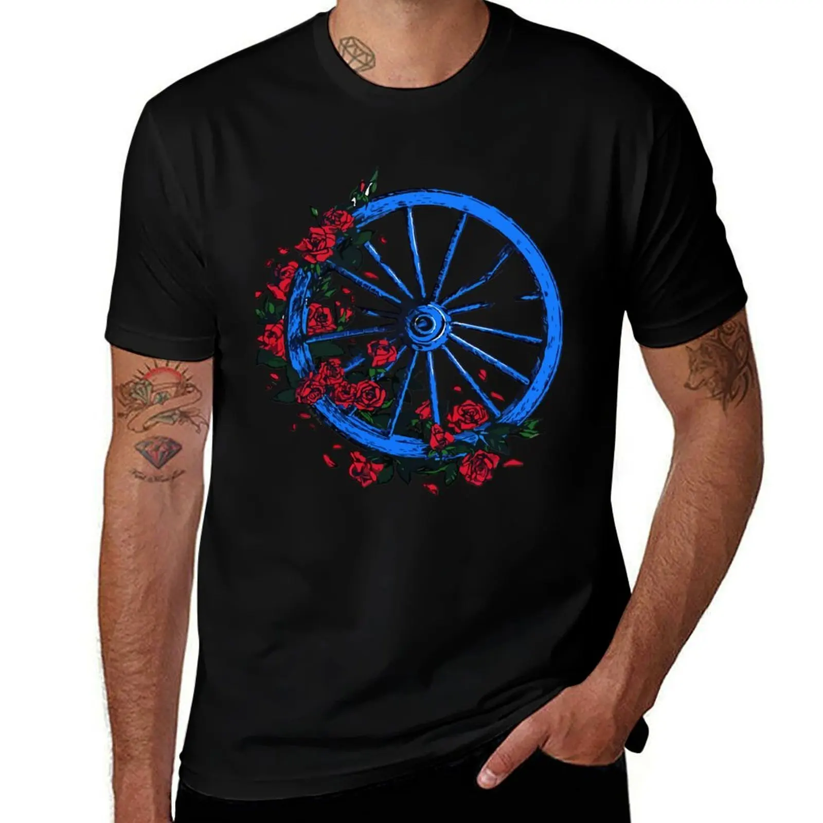 Roue morte reconnaissante T-Shirt tees shirts graphic blacks cotton man t-shirts mens clothes
Roue morte reconnaissante T-Shirt tees shirts graphic blacks cotton man t-shirts mens clothes