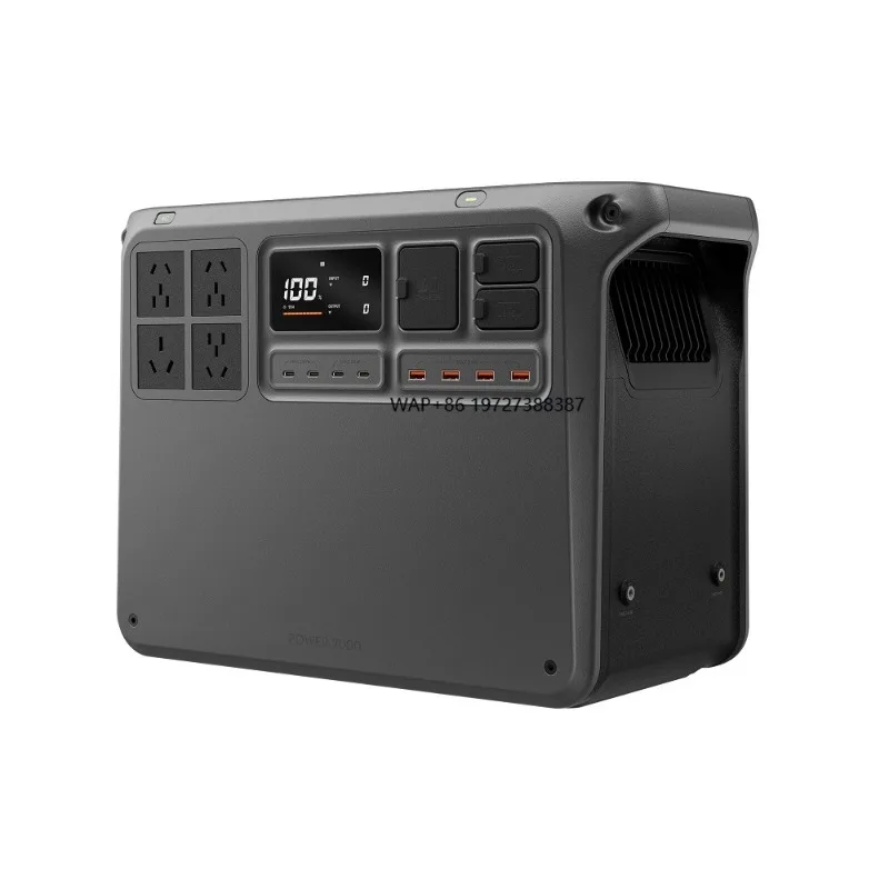 Power 2000 Outdoor Power Bank 3000W 2048Wh USB-C LFP Lithium Iron Phosphate Outdoor Power Supply SDC Solar Panel Charger
Power 2000 Outdoor Power Bank 3000W 2048Wh USB-C LFP Lithium Iron Phosphate Outdoor Power Supply SDC Solar Panel Charger