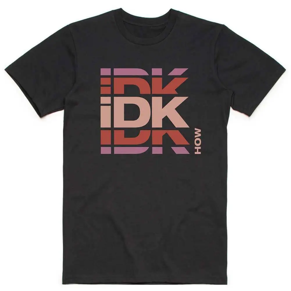 Мужская облегающая футболка iDKHow с фирменным логотипом, большого размера, черного цвета
Мужская облегающая футболка iDKHow с фирменным логотипом, большого размера, черного цвета