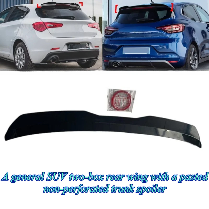 For Universal SUV Hatchback Car Gloss Black ABS Plastic Rear Trunk Spoiler Wing Adhesive Tape Installation No Drill Styling Part
For Universal SUV Hatchback Car Gloss Black ABS Plastic Rear Trunk Spoiler Wing Adhesive Tape Installation No Drill Styling Part