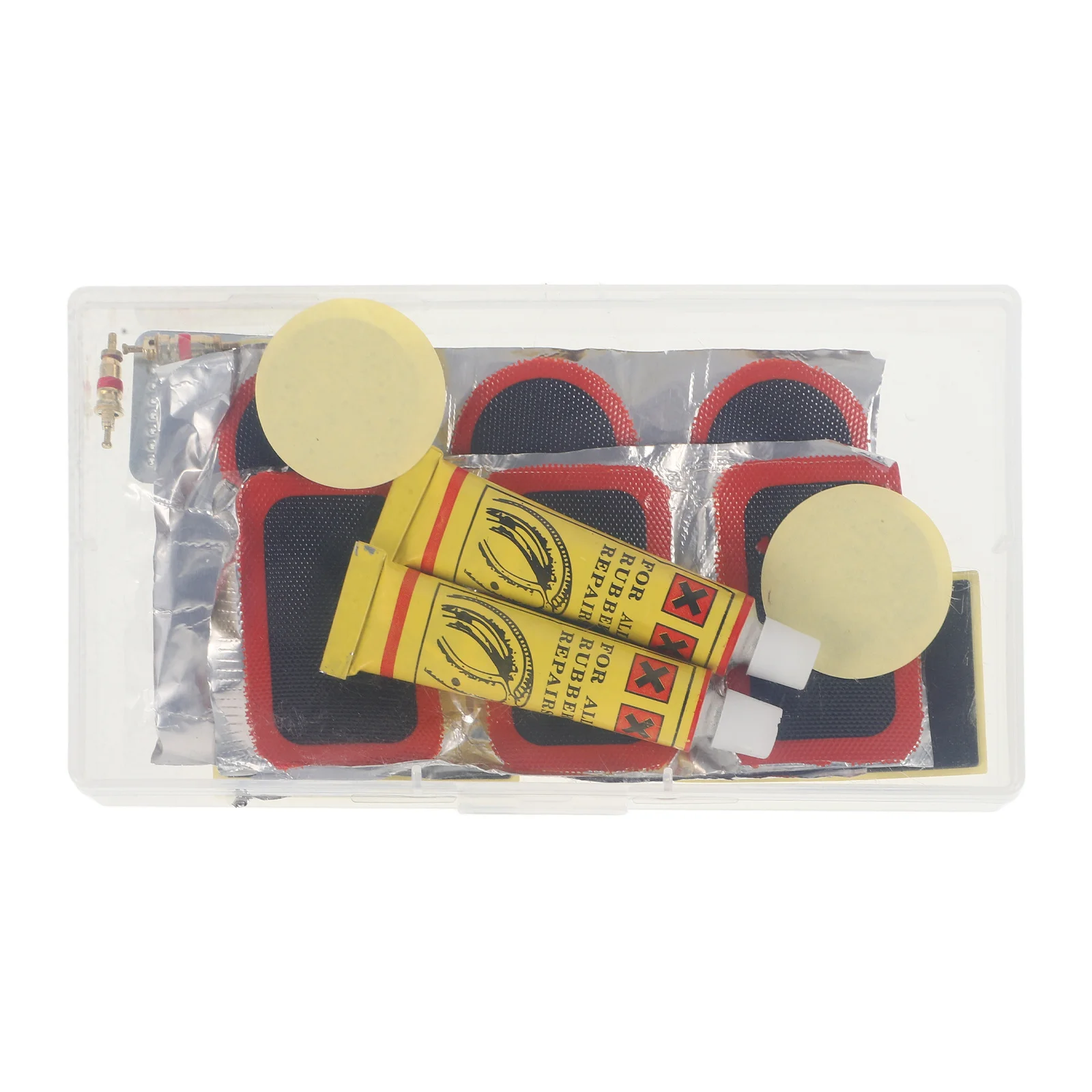 1Set Bicycle Tire Repair Kit Compact Bike Patch Kit Multipurpose Tube Repair Tool Outdoor Cycling Travel Essential
1Set Bicycle Tire Repair Kit Compact Bike Patch Kit Multipurpose Tube Repair Tool Outdoor Cycling Travel Essential