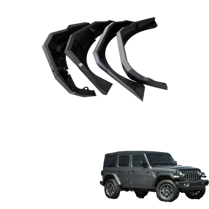 For Jeep Wrangler JK JL JT 4x4 Exterior Fender Kits Off-Road Accessories Manufacturer Sells Front and Rear Aluminum Fenders
For Jeep Wrangler JK JL JT 4x4 Exterior Fender Kits Off-Road Accessories Manufacturer Sells Front and Rear Aluminum Fenders