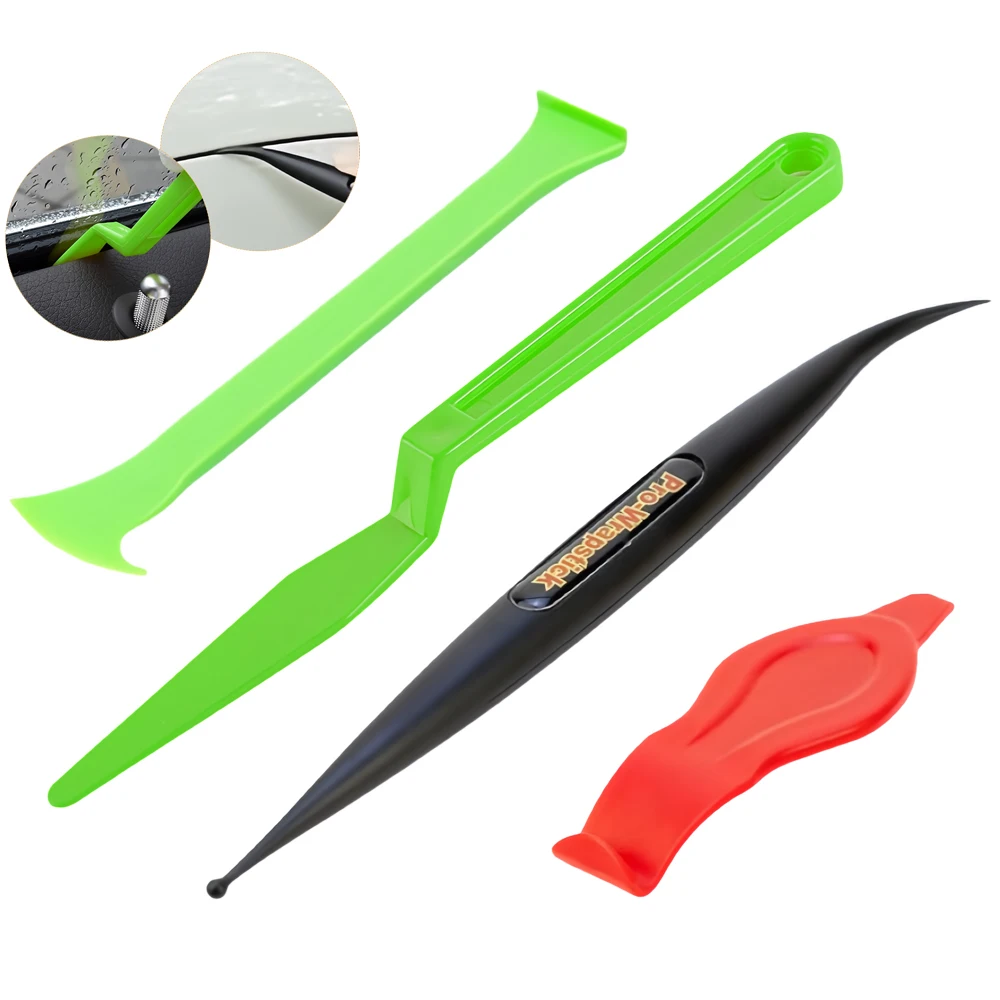 6/3Pcs Car Micro Squeegee Curves Slot Tint Tool Set 2 in 1 Different Hardness Gasket Squeegee for Installing Auto Wraps Stickers
6/3Pcs Car Micro Squeegee Curves Slot Tint Tool Set 2 in 1 Different Hardness Gasket Squeegee for Installing Auto Wraps Stickers
