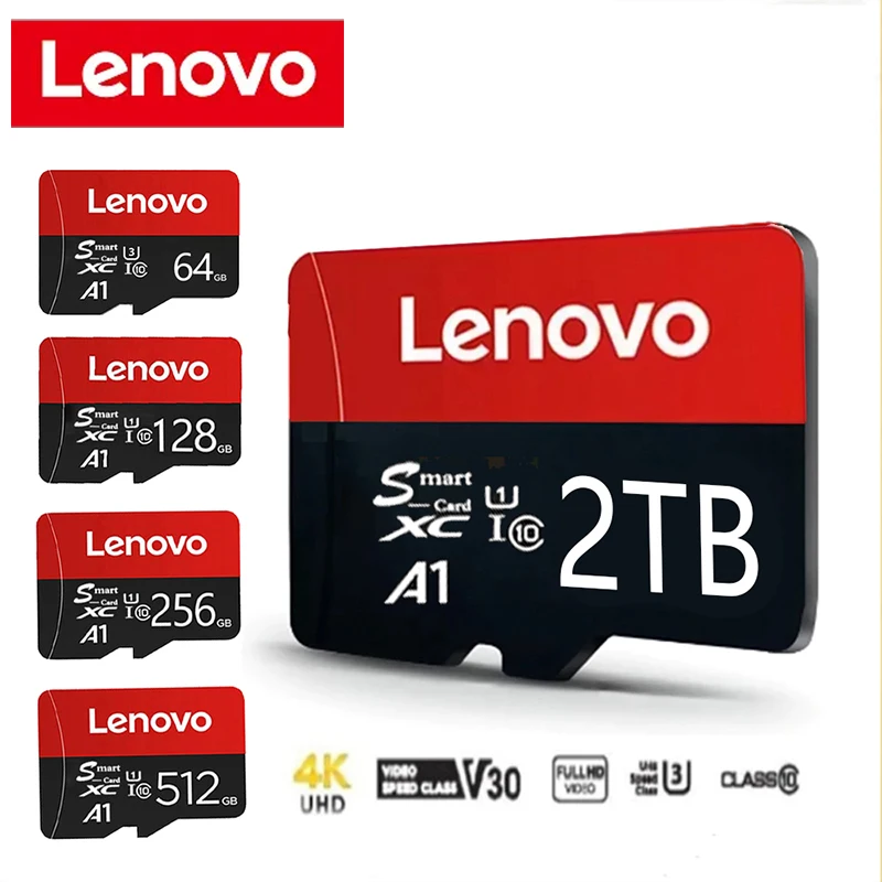 Новая карта памяти Lenovo Micro SD Ultra SD 128 ГБ 256 ГБ 32 ГБ 64 ГБ MicroSD U3 A1 TF Flash Card для телефона Xiaomi, камеры, настольного ПК
Новая карта памяти Lenovo Micro SD Ultra SD 128 ГБ 256 ГБ 32 ГБ 64 ГБ MicroSD U3 A1 TF Flash Card для телефона Xiaomi, камеры, настольного ПК