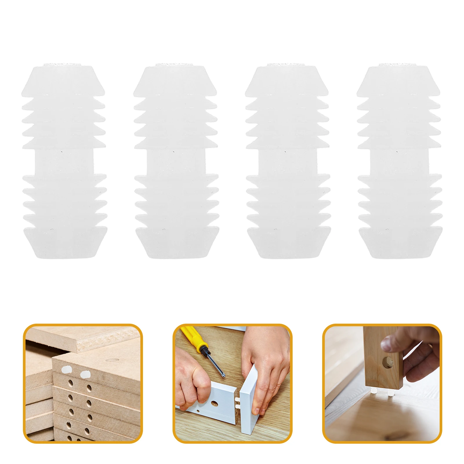 100pcs Plastic Lock Fasteners Nuts Inserts Furniture Connectors Hardware Fixings Invisible Double Headed Teeth For Wooden Grids
100pcs Plastic Lock Fasteners Nuts Inserts Furniture Connectors Hardware Fixings Invisible Double Headed Teeth For Wooden Grids