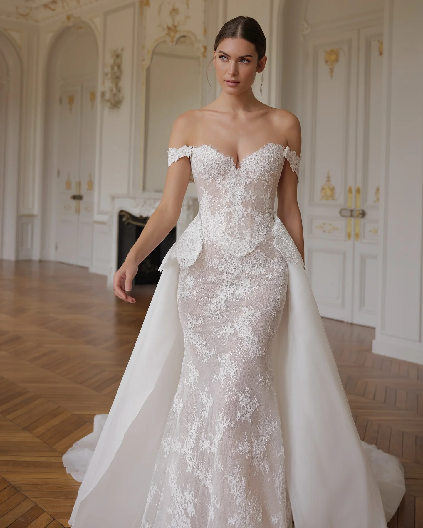 Lace Wedding Dress Mermaid Dresses Vestido De Novia Falda Desmontable Corset Vestidos Curvy Off Shoulder Alta Costura Elegantes
Lace Wedding Dress Mermaid Dresses Vestido De Novia Falda Desmontable Corset Vestidos Curvy Off Shoulder Alta Costura Elegantes