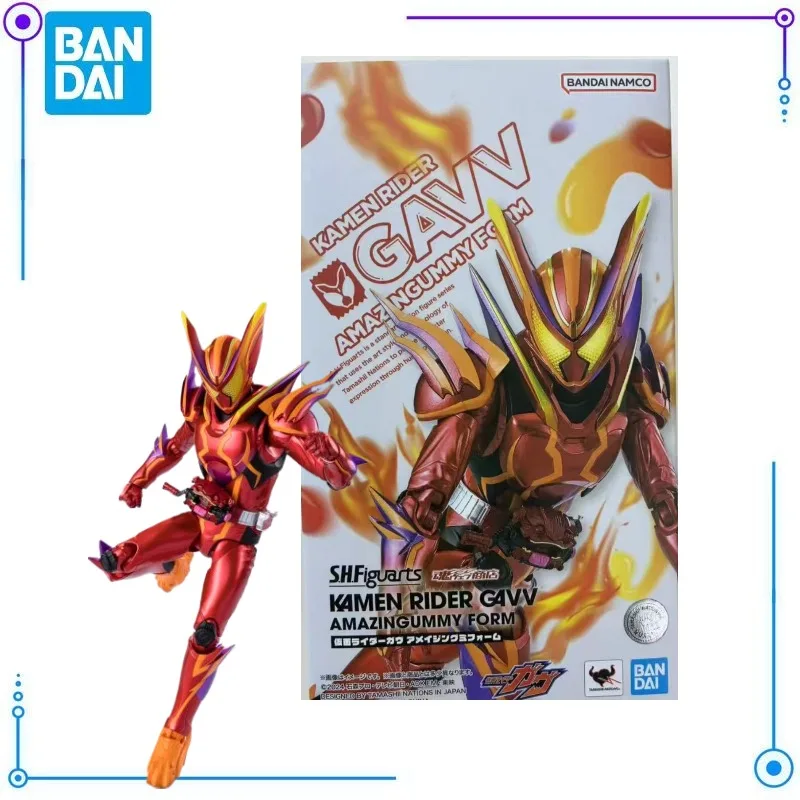 In Shock Bandai SHFKamen Rider Gavv Amazingummy Form Model Toys Anime Characters Exquisite Figures Action Figures Decoration
In Shock Bandai SHFKamen Rider Gavv Amazingummy Form Model Toys Anime Characters Exquisite Figures Action Figures Decoration