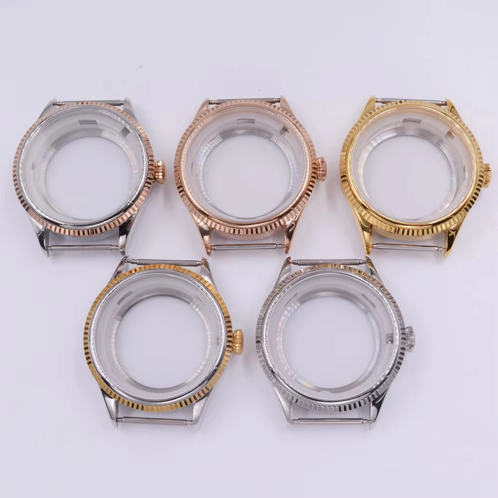 39mm watch case Sapphire glass NH35 NH36 NH34 Transparent back cover Stainless Steel Watch Case
39mm watch case Sapphire glass NH35 NH36 NH34 Transparent back cover Stainless Steel Watch Case