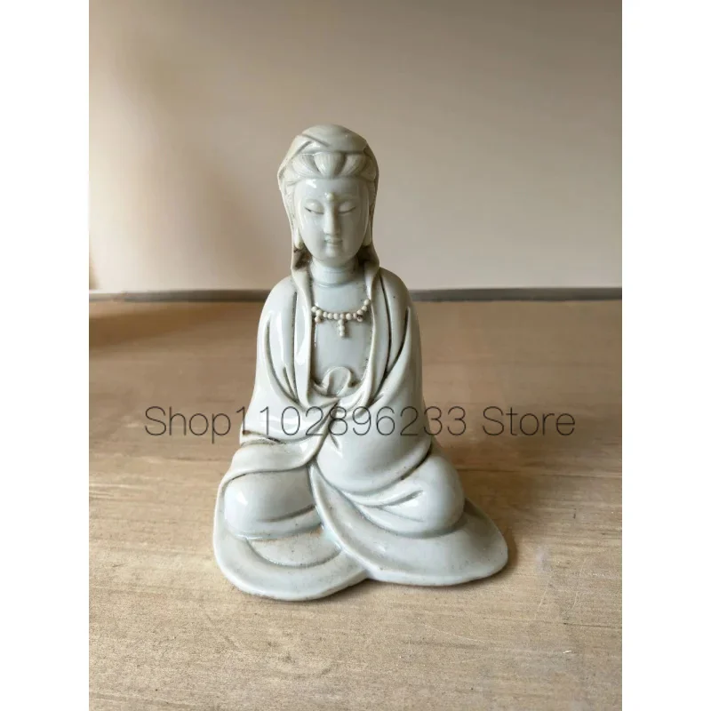 Антикварная фотография QingDynasty фарфоровая статуэтка/скульптура, DeHua печь Buddh #3, ручная резьба, украшение, коллекция и украшение
Антикварная фотография QingDynasty фарфоровая статуэтка/скульптура, DeHua печь Buddh #3, ручная резьба, украшение, коллекция и украшение