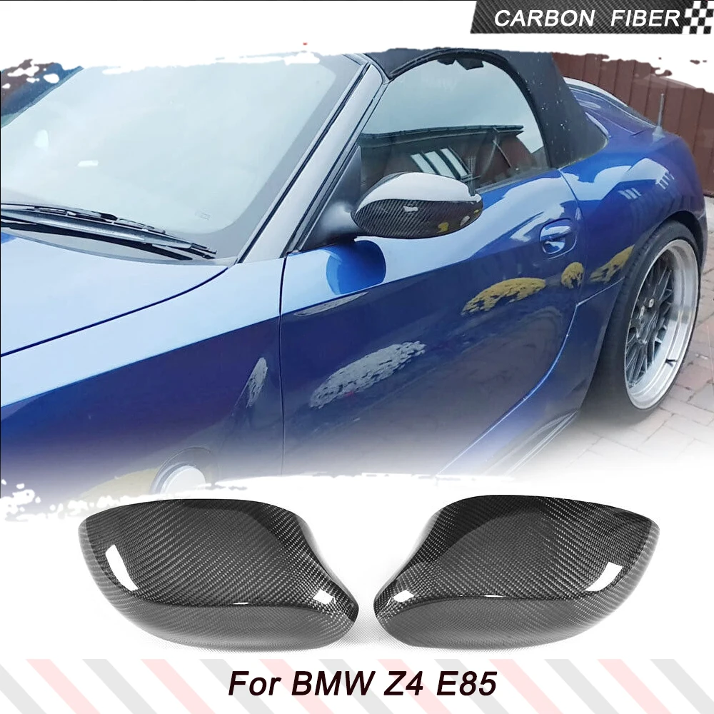Carbon Fiber Car Rearview Side Wing Mirror Covers Fits for BMW Z4 E85 2002-2008 Add-on Style Rear View Mirror Caps Body Kits
Carbon Fiber Car Rearview Side Wing Mirror Covers Fits for BMW Z4 E85 2002-2008 Add-on Style Rear View Mirror Caps Body Kits