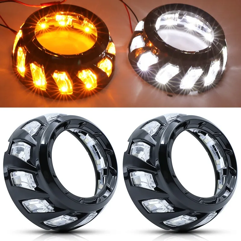 3 inch Bi LED Projector Lens Spiral Swirl Angel Eyes Halo 12V 10W 3000K 6000K 900Lm for Car Motorcycle Modification with Decorat
3 inch Bi LED Projector Lens Spiral Swirl Angel Eyes Halo 12V 10W 3000K 6000K 900Lm for Car Motorcycle Modification with Decorat