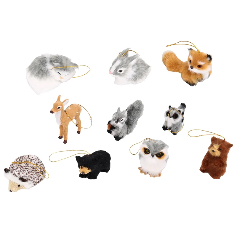 Versatile 10 Pieces of Stuffed Animal Decoration Woodland Furry Decoration 
Versatile 10 Pieces of Stuffed Animal Decoration Woodland Furry Decoration