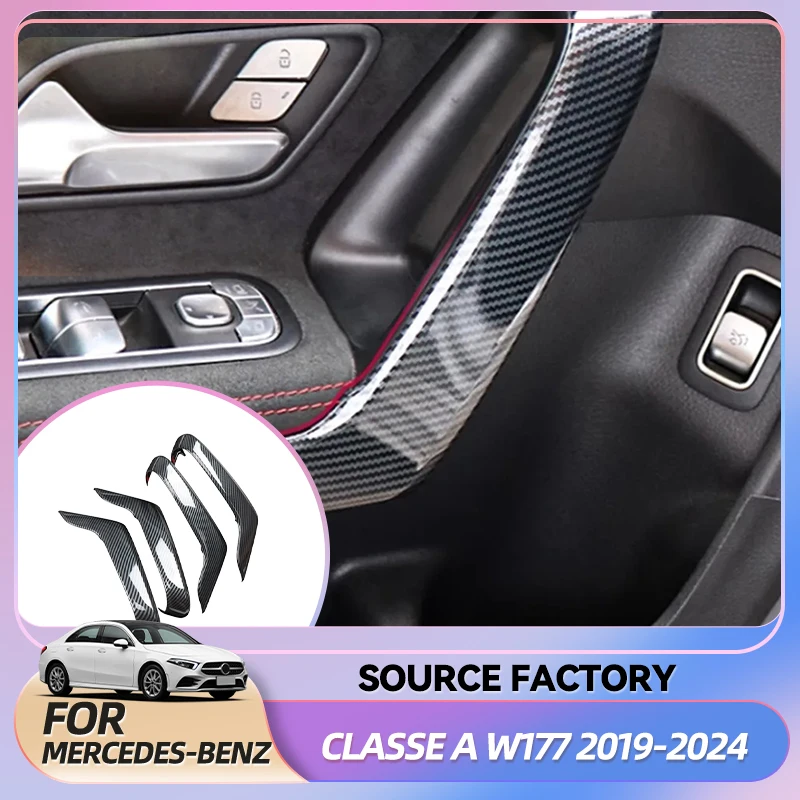 Interior Stickers Car Inner Door Armrest Handle Panel Frame Trim Stickers For Mercedes Benz A Class W177 CLA C118 2019-2024 Car
Interior Stickers Car Inner Door Armrest Handle Panel Frame Trim Stickers For Mercedes Benz A Class W177 CLA C118 2019-2024 Car