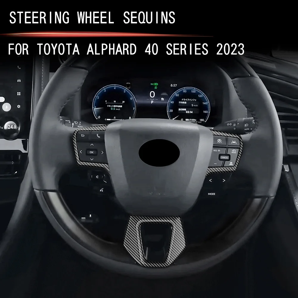 Подходит для 23 Toyota Alphard/VELLFIRE 40 Series, блестящие декоративные аксессуары на руль Alphard
Подходит для 23 Toyota Alphard/VELLFIRE 40 Series, блестящие декоративные аксессуары на руль Alphard