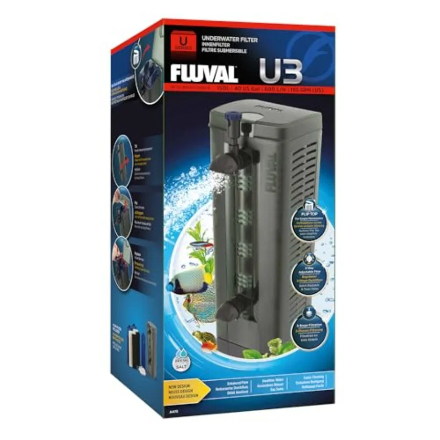 Underwater Filter Designed for Freshwater and Saltwater Aquariums, Also Ideal for Terrariums and Turtle Tanks
Underwater Filter Designed for Freshwater and Saltwater Aquariums, Also Ideal for Terrariums and Turtle Tanks