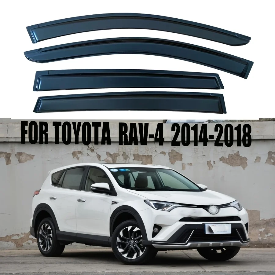 Suitable for Toyota RAV-4 XA40 2014-2018 Car Side Window Sunshade Rain Guard Door Visor Wiof Rainproof Sunshade Accessories Exte
Suitable for Toyota RAV-4 XA40 2014-2018 Car Side Window Sunshade Rain Guard Door Visor Wiof Rainproof Sunshade Accessories Exte