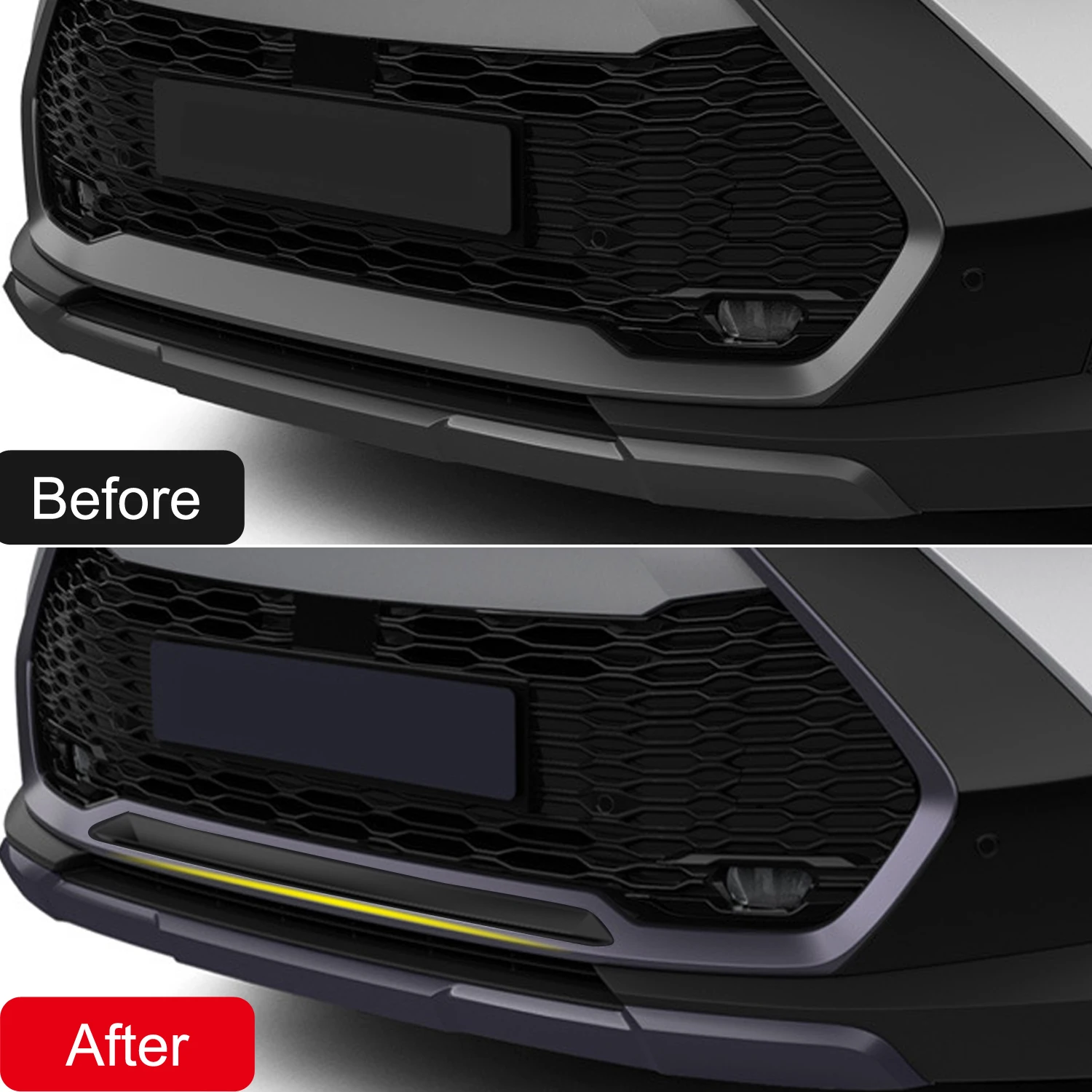 For Toyota C-HR CHR AX20 2023-2025 Outer Front Bumper Guard Sill Plate Protector Molding Trim Cover ABS Black Car Accessories
For Toyota C-HR CHR AX20 2023-2025 Outer Front Bumper Guard Sill Plate Protector Molding Trim Cover ABS Black Car Accessories