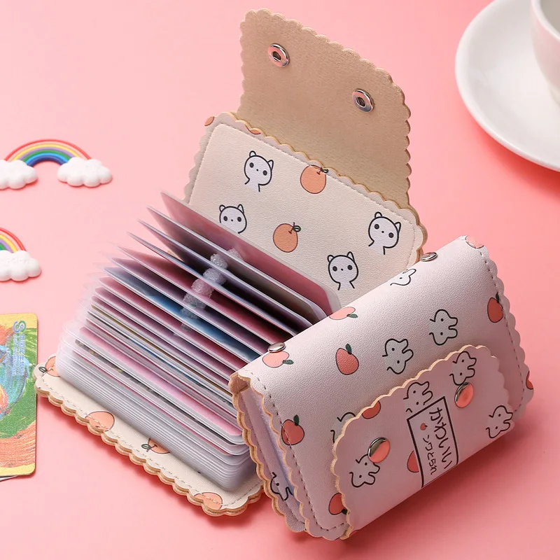 insSouth Korea Card Holder Women's Large Capacity Multiple Card Slots Cute Small and Personalized Anti-Degaussing Card Holder Ca
insSouth Korea Card Holder Women's Large Capacity Multiple Card Slots Cute Small and Personalized Anti-Degaussing Card Holder Ca