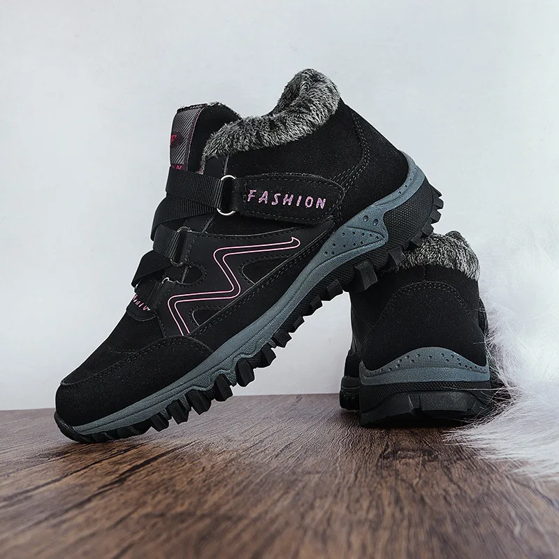 Women's Winter Snow Boots 2026 New Cotton Shoes Outdoor Casual Thick Bottomed Fleece Lined Warm Couple Shoes Short Tube
Women's Winter Snow Boots 2026 New Cotton Shoes Outdoor Casual Thick Bottomed Fleece Lined Warm Couple Shoes Short Tube