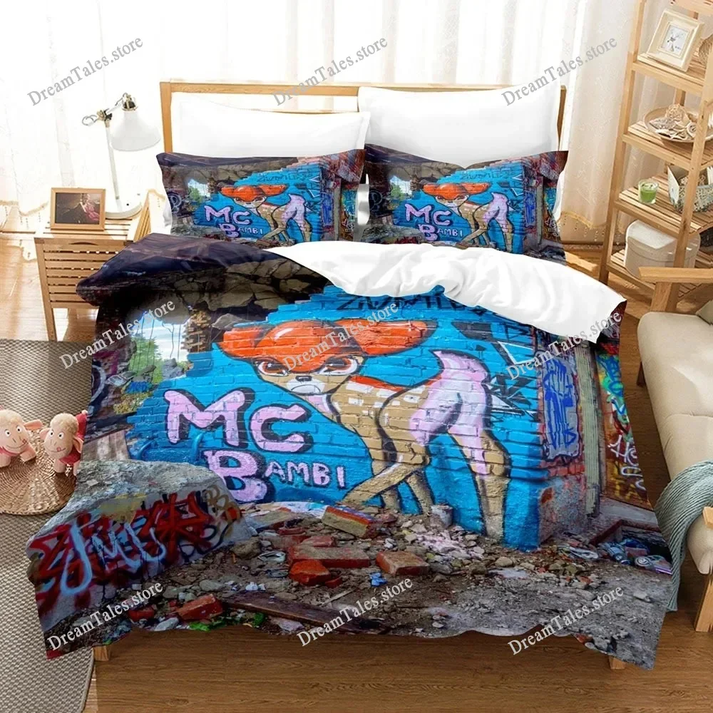 Graffiti Duvet Cover Set KingQueen Size Kid Boys Youth Modern Wall Urban Street Art Painting Polyester Bedding Set Pillowcases74
Graffiti Duvet Cover Set KingQueen Size Kid Boys Youth Modern Wall Urban Street Art Painting Polyester Bedding Set Pillowcases74