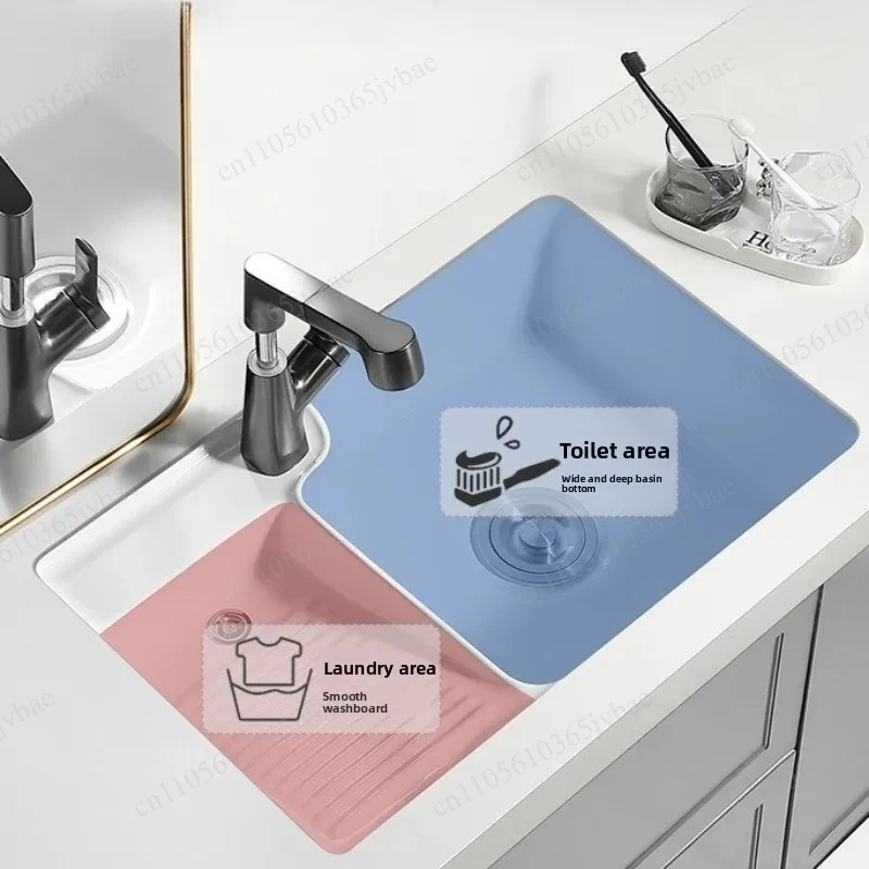 Ceramic Embedded Under-counter Basin, with Its Own Washboard, Common for Kitchen and Bathroom Balcony Washing
Ceramic Embedded Under-counter Basin, with Its Own Washboard, Common for Kitchen and Bathroom Balcony Washing