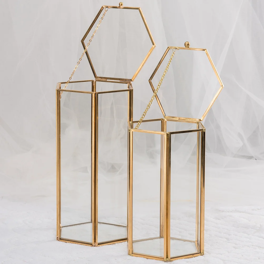 Retro Hexagon Makeup Organizer Golden Copper Storage Case for Makeup Tools Coppper Storage Case
Retro Hexagon Makeup Organizer Golden Copper Storage Case for Makeup Tools Coppper Storage Case