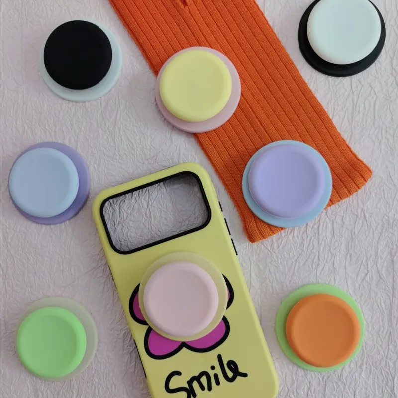 Nice Macaron Silicone Round Magnetic Holder Tight Tok Griptok Phone Support for Iphone 17 for Magsafe Smart Tok Pillow
Nice Macaron Silicone Round Magnetic Holder Tight Tok Griptok Phone Support for Iphone 17 for Magsafe Smart Tok Pillow