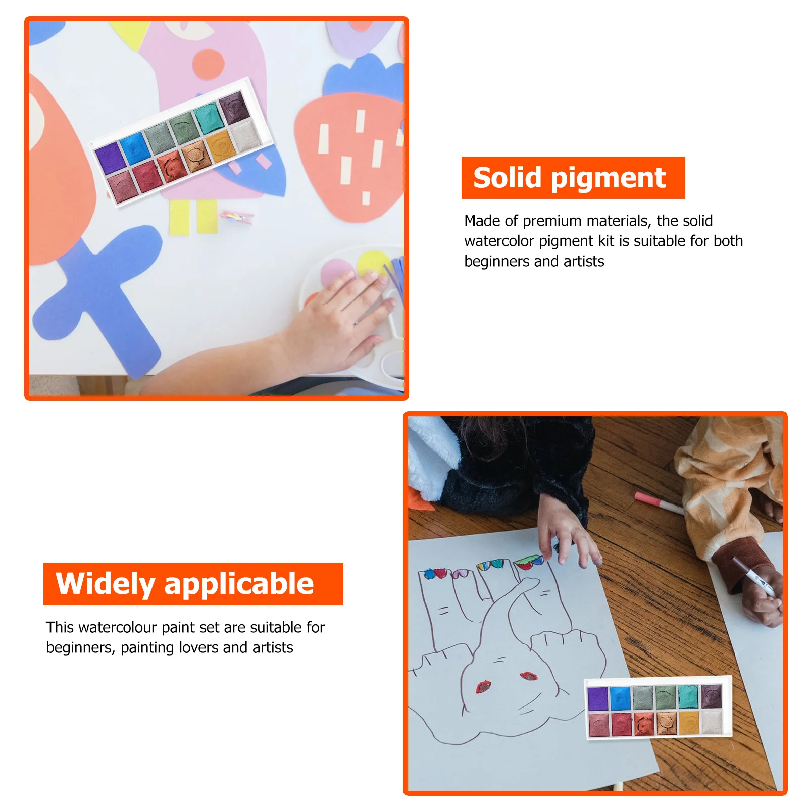 Premium Solid Watercolor Paint Set Compact Lightweight Watercolor Kit for Outdoor Indoor Painting Ideal Gift for Art Lovers
Premium Solid Watercolor Paint Set Compact Lightweight Watercolor Kit for Outdoor Indoor Painting Ideal Gift for Art Lovers