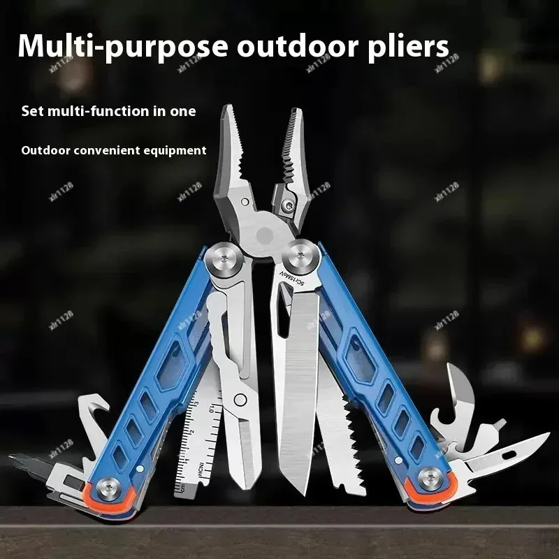 Portable Multifunctional Folding Pliers Stainless Steel EDC Tool for Camping Climbing Emergency
Portable Multifunctional Folding Pliers Stainless Steel EDC Tool for Camping Climbing Emergency