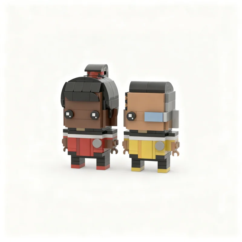 561PCS MOC Creative Model Star Treken Lower Decks Brickheadz Bundle Building Blocks Display DIY Building Blocks Gift Decor Set
561PCS MOC Creative Model Star Treken Lower Decks Brickheadz Bundle Building Blocks Display DIY Building Blocks Gift Decor Set