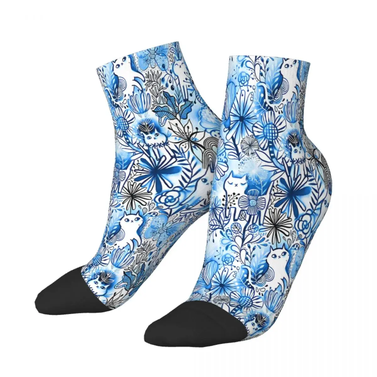 Watercolor Cats And Flowers Ankle Socks Male Mens Women Autumn Stockings Harajuku
Watercolor Cats And Flowers Ankle Socks Male Mens Women Autumn Stockings Harajuku