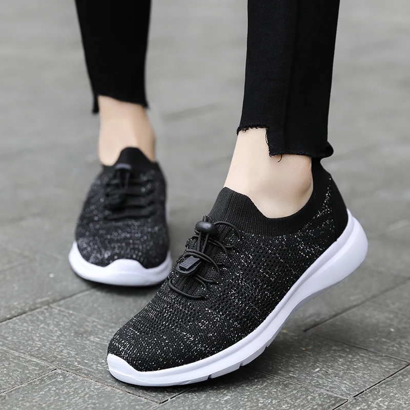 Women Running Shoes Mesh Slip-On Light Walking Sneaker Fitness Sport Flats Comfortable Breathable Black Size 35-41 Loafers
Women Running Shoes Mesh Slip-On Light Walking Sneaker Fitness Sport Flats Comfortable Breathable Black Size 35-41 Loafers