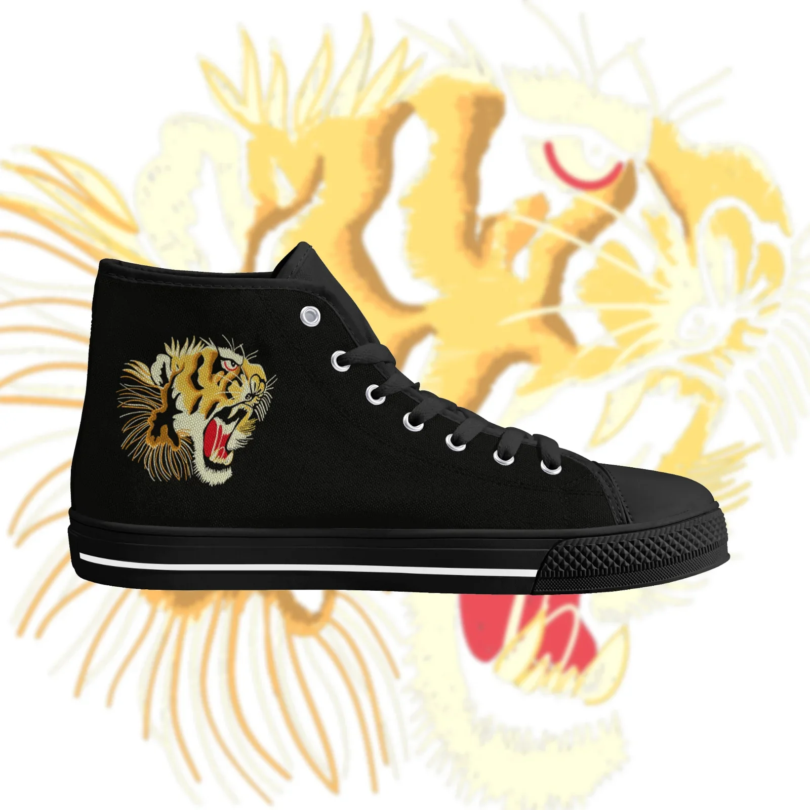 Tiger Graphic Men's Classic High Top Canvas Shoes Women Vulcanized Shoes Teenage Flats Walking Sneakers High Quality Footwears
Tiger Graphic Men's Classic High Top Canvas Shoes Women Vulcanized Shoes Teenage Flats Walking Sneakers High Quality Footwears